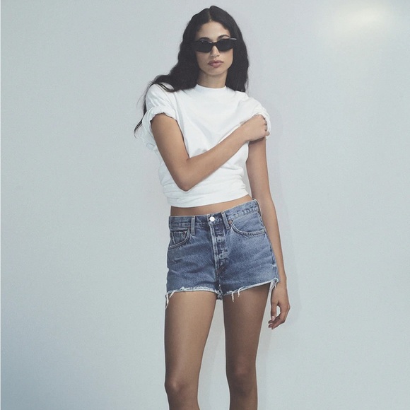 Agolde Pants - AGOLDE Parker Shorts in Chorus 27